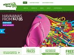 Cheap Havaianas with Extra 10% off Coupon at Monster Thongs