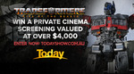 Win a Private Cinema Screening of Transformers Rise of The Beasts Worth $4,000 from Nine Entertainment