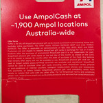 5% off AmpolCash $25, $50, $100, $250 & $500 Physical Gift Cards @ Ampol (in-Store at Participating Locations Only)