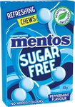 Mentos Candy Sugar Free Chews Peppermint 45g $1.76 ($1.58 S&S) + Delivery ($0 with Prime/ $39 Spend) @ Amazon AU
