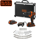 Black and Decker Hammer Drill Kit 18v with Accessories (BCD700S2AFC-XEU) $79 + Shipping ($0 with OnePass) @ Catch
