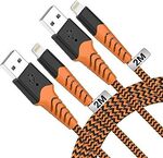 HARIBOL 2m Lightning Cable MFi Certified, 2Pack $9.17 + Delivery ($0 with Prime/ $39 Spend) @ HARIBOL via Amazon AU