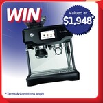 Win a Breville Barista Touch Impress Espresso Machine from Retravision