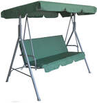 Milano Outdoor Swing Bench Seat Chair Canopy Furniture 3 Seater Garden Hammock Dark Green + More $45 Delivered @ Coles BestBuys