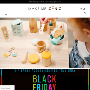 40% off Sitewide + Shipping ($0 with $130 Spend) @ Make Me Iconic