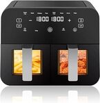 TEKXDD Air Fryer Oven 2 Basket 9L - $109.99 Delivered @ Eyedol AU via Amazon AU