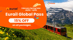 15% off Select Eurail Global Passes & Single Country Passes @ Klook