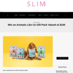 Win an Animals Like Us Gift Pack Valued at $100 from Slim Magazine