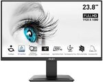 MSI PRO MP2412 23.8" 100Hz Eye Care Ergonomic VA Full HD Monitor $93 Delivered (Was $129) @ Amazon AU