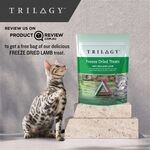Get a Free Bag of Freeze Dried Lamb Single Protein Cat Treat for Your Product Review (100 Claims) @ Trilogy Cat Food