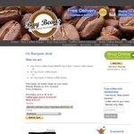 2x 1kg Bay Beans Coffee Beans $43.87 (Save $30.53) + Free Delivery