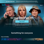 Britbox 12 Months Subscription $55 (New Signups only, Usually $99.99) @ Britbox (Video on Demand)