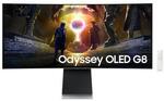 Samsung 34" Odyssey OLED G8 UWQHD 175Hz 34" $1199 + Delivery ($0 C&C) + Surcharge @ Umart/MSY/PCByte