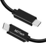 MDT USB3.1 Gen2 Data & Charging 10Gbps 100W PD USB C Cable 1m $3.99 + Delivery ($0 with Prime/ $59 Spend) @ SZMD Amazon AU