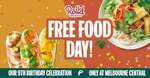 [VIC] Free Soldier Pack (11am - 2pm) or Free Bun Bowl (4pm - 7pm) for Roll'd Rollers Club Members @ Roll'd Mellbourne Central