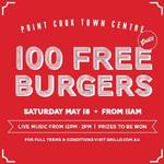 Grill'd Free Burgers (First 100) Point Cook Town Centre VIC, May 18 