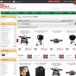 Weber 10% off at Rays Outdoors. Use for Price Beat 10% Policy at Masters
