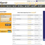 Travel during Christmas Period from $49.95 @ TigerAir