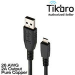 New 24 AWG Tikbro 1m Micro USB Cable $2.65 - 26AWG 2m/3m $2.65/$3.45 + AUX Cables and Others
