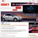 Win A Fiat Punto (car) from Yahoo7