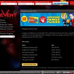 Event Cinemas - $6 Movie Tickets on Weekends (Selected Kids Flicks)