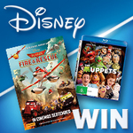 Win 1 Ticket to Planes: Fire & Rescue (Movie) or 1 Blu-Ray/DVD from Disneyzone