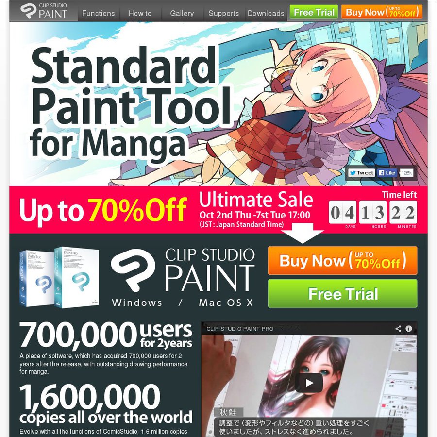 Clip Studio Paint Pro 15 USD (70 Discount) Download from Clipstudio