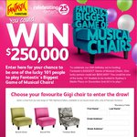 Win a $500 Fantastic Furniture Voucher (and a Chance of up to $250000 Cash)