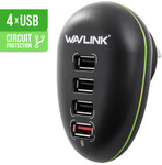 Wavlink 4-Port USB Charging Station with Circuit Protection $11.95 (Existing Members) or $19.95 (New Members) + P&H @COTD