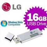 LG 16G Silver USB Flash Drive $29.95 + $9.95 postage