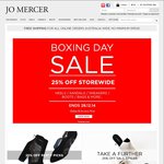 Jo Mercer Footwear - 25% off Storewide*