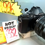 Olympus OM-D E-M5 Mark I Camera (Body Only) $332 JB Hi-Fi Canberra - Save $200