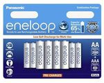 Panasonic Eneloops - 4 AA & 4 AAA for $22 Click & Collect at DSE eBay