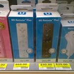 Wii Remote Plus (Black or Pink) $40 @ Big W