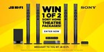 Win 1 of 2 Sony Home Theatre Packages from JB Hi-Fi via Coke Rewards (10 Tokens to Enter)