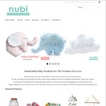 Black Friday Deal - 20% off Handcrafted Baby Products @ Nubi.com.au, Free Shipping