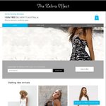 $5 off + Free Shipping @ The Zebra Effect