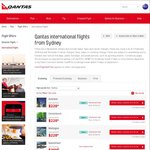 Qantas Wanderlust Sale