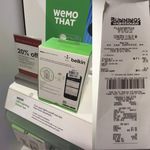 Wemo Insight $79.96 at Myer, Price Beat at Bunnings for $71.96