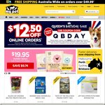 My Pet Warehouse Queens Bday Sale - Save $12.50, Minimum Spend $65 Which Means Free Shipping; Exclusions