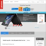Lenovo ThinkPad Yoga 460 $1,299 - i7-6500U, GeForce 940M 2GB, 14" 1440P, 192GB SSD (Save $1,350) @ Lenovo Store