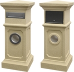 Northcote Pottery Elite Claremont Pillar Letterbox (Cream or Charcoal) $108 (Was $249) @ Bunnings Warehouse [SA]