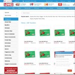 Lowes - 20% off Giftcards, Online Only