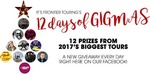 Win 1 of 12 Double Passes to Various Gigs from Frontier Touring's 12 Days of Gigmas