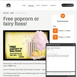 Free Popcorn or Fairy Floss When You Show a Valid Receipt [No Minimum Spend] @ The Myer Centre [Brisbane, QLD]