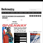 Win a Ski Gear Package Worth $4,690 from Backcountry Magazine