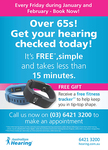 Over 65s - Visit Australian Hearing in Devonport TAS for a Free Hearing Check and Receive a Free Fitness Tracker