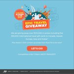 Win 1 of 5 $10,000 Flight Centre Gift Cards +/- 1 of 1,500 $50 Pure Fiji Gift Cards from Mirvac [ACT/NSW/QLD/VIC]