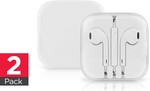 Apple Earpods with 3.5mm Headphone Plug - (2 Pack) $29 Delivered (HK) @ Dick Smith by Kogan
