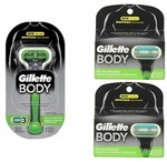 Gillette Men’s Body Razor Handle + Blades 9pk $25 or 17pk $39 Posted @ Groupon